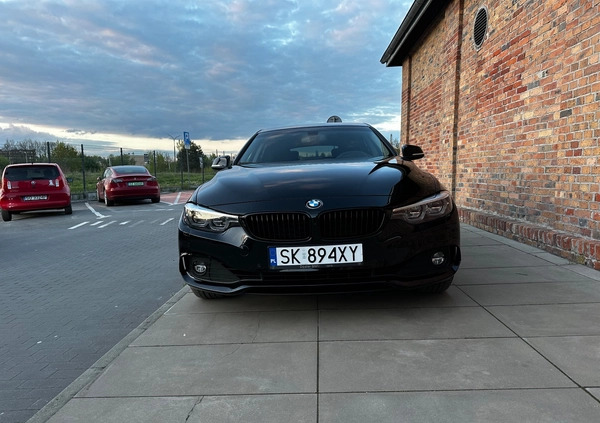 BMW Seria 4 cena 99876 przebieg: 71000, rok produkcji 2019 z Sławno małe 407